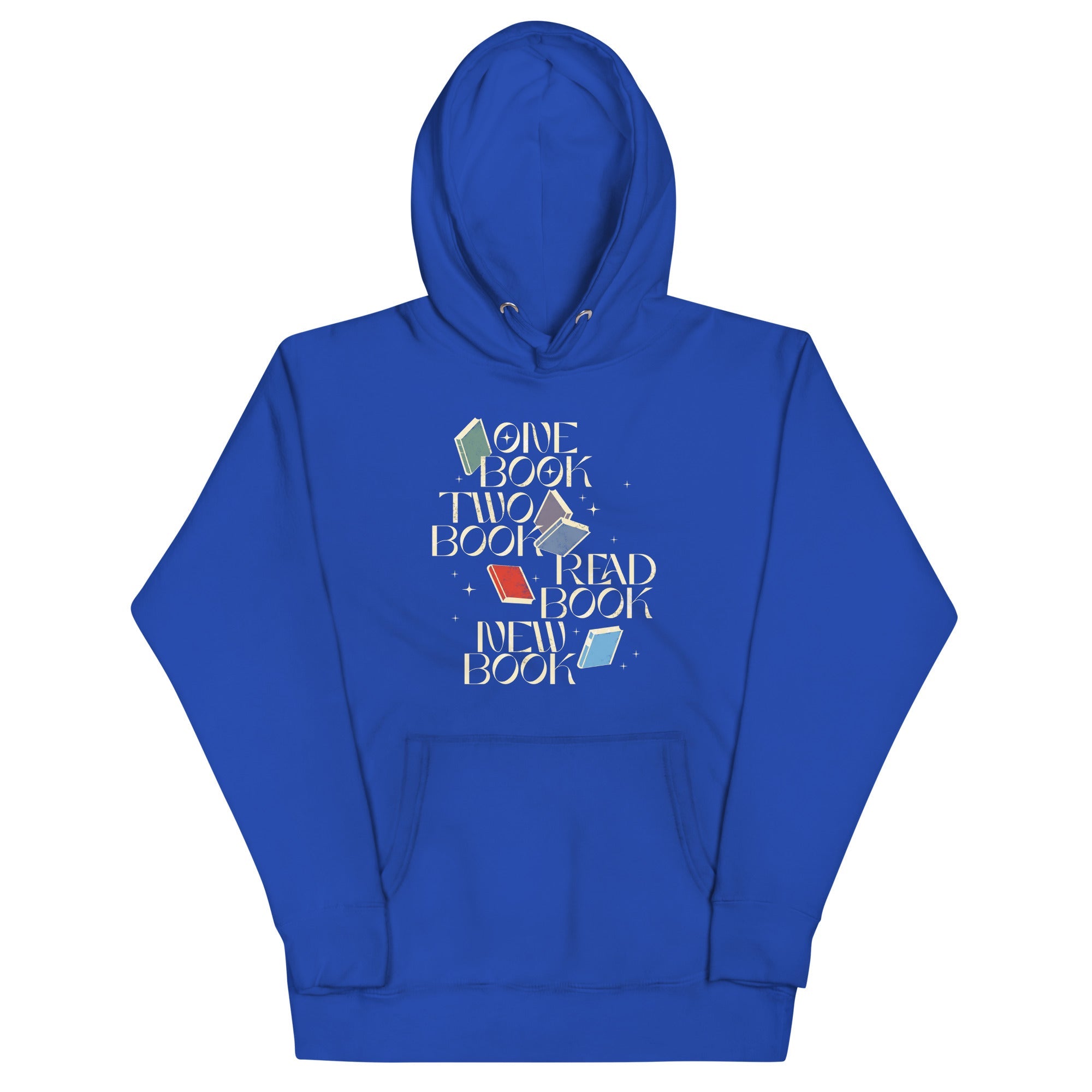One Book Two Book Read Book New Book Unisex Hoodie