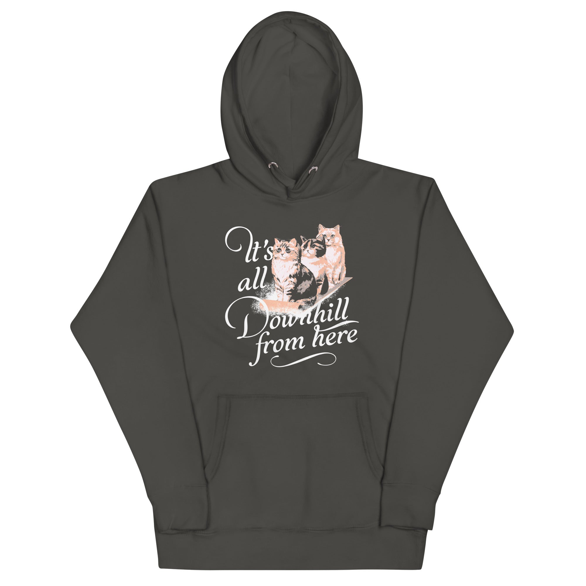 It's All Downhill From Here Unisex Hoodie