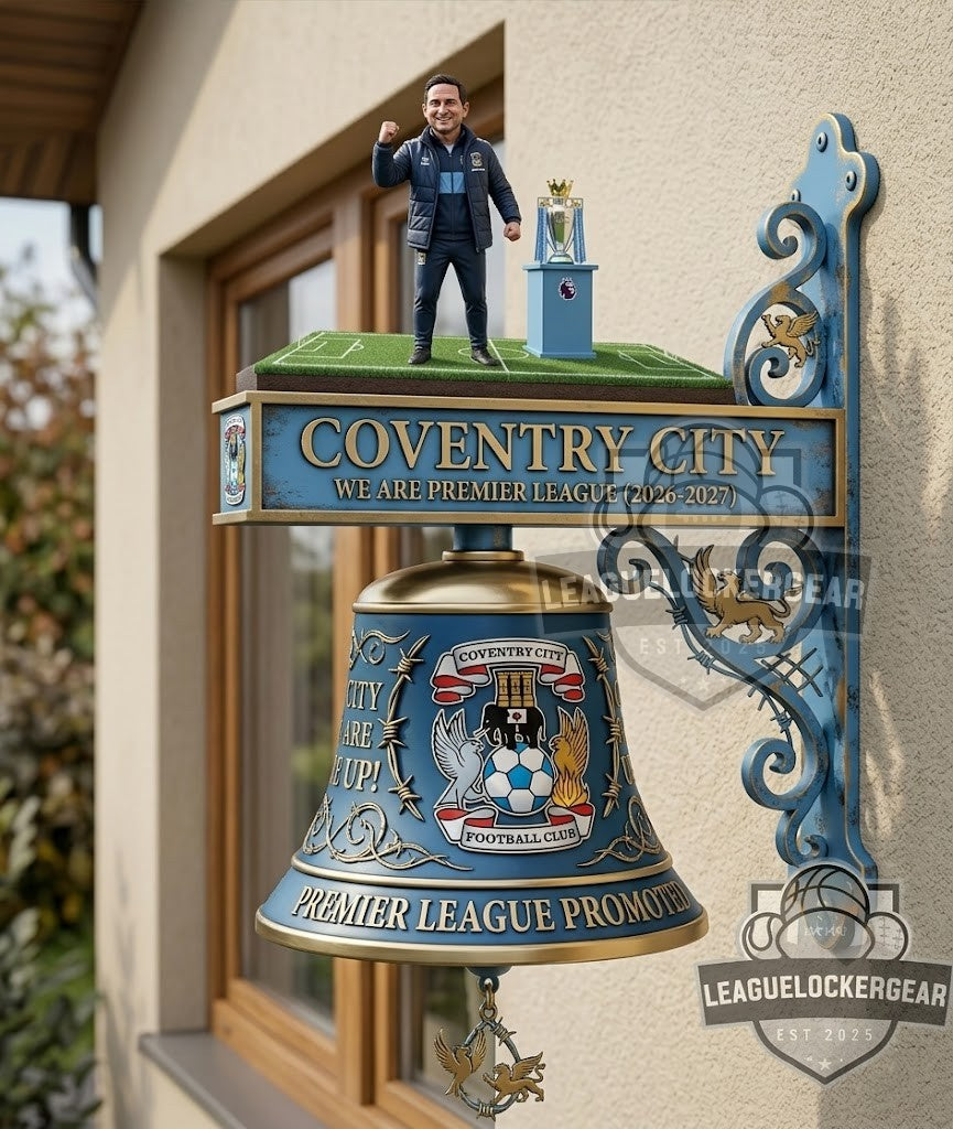 Coventry City Premier League 2026-2027 Wall Bell