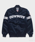 Dallas Cowboys Men’s Varsity Bomber Jacket – Classic Navy Game-Day Outerwear