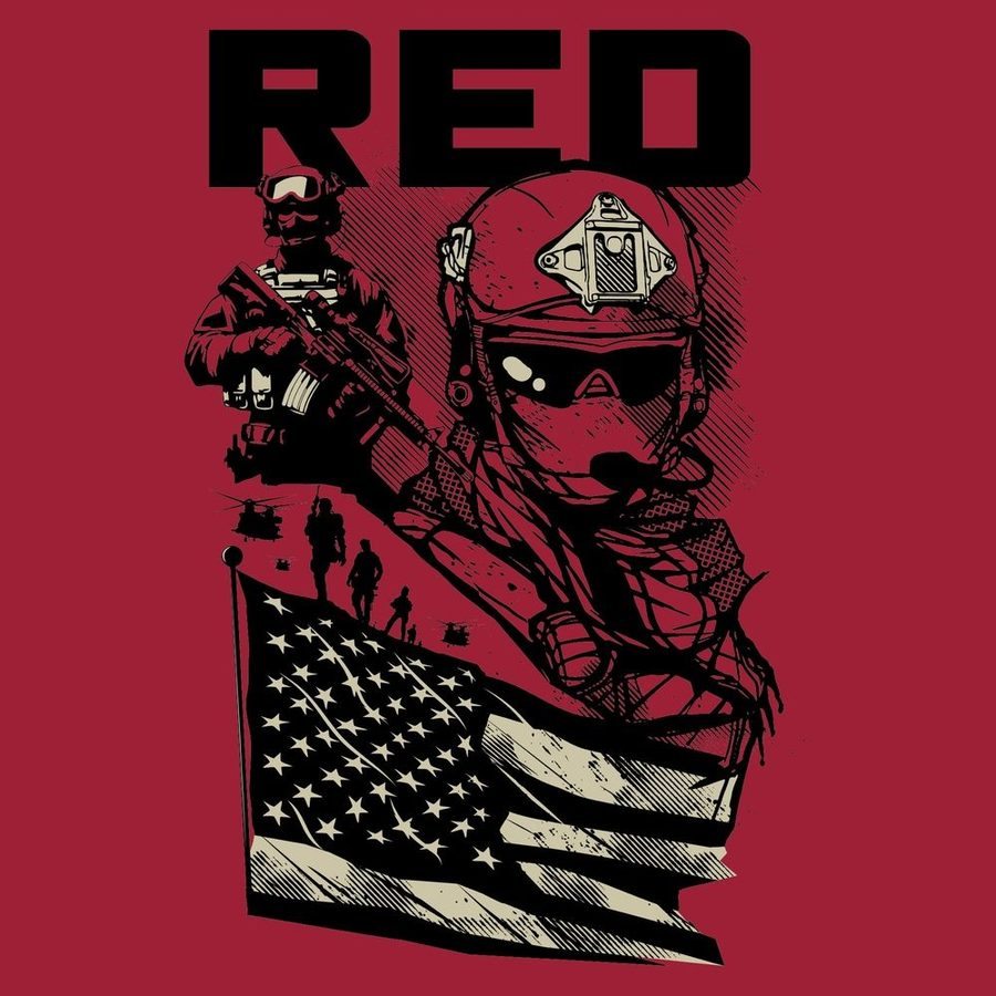 Mission RED T-Shirt - Red