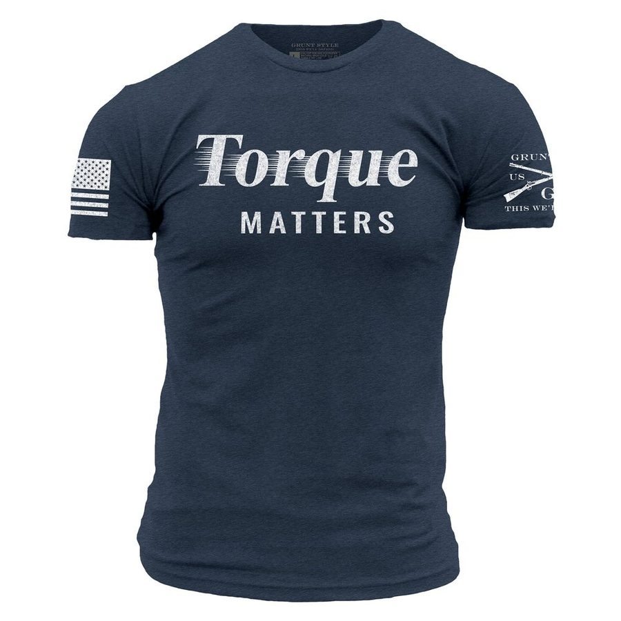 Torque Matters T-Shirt - Midnight Navy