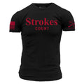 Strokes Count T-Shirt - Black