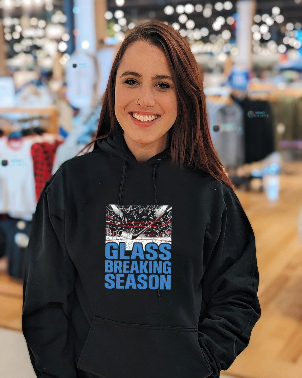 Glass breaking season Colorado Avalanche hockey shirt
