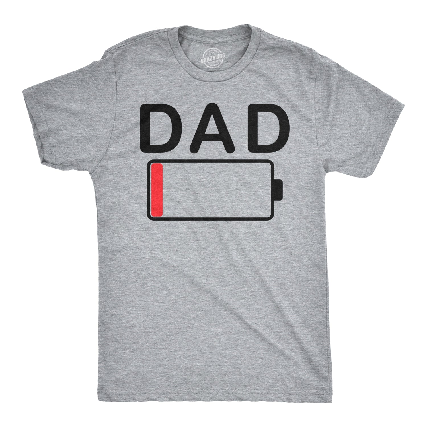 Dad Battery Low Men's T Shirt