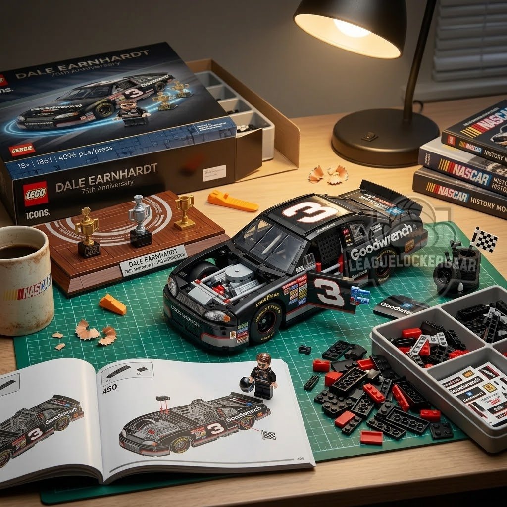 Dale Earnhardt 75th Anniversary Building Block Set