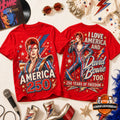 David Bowie America 250 Years of Freedom T-Shirt