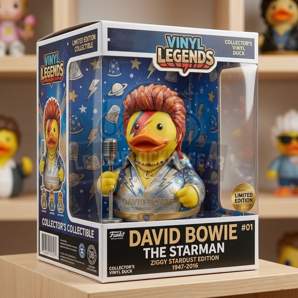 David Bowie The Starman Collectible Rubber Duck