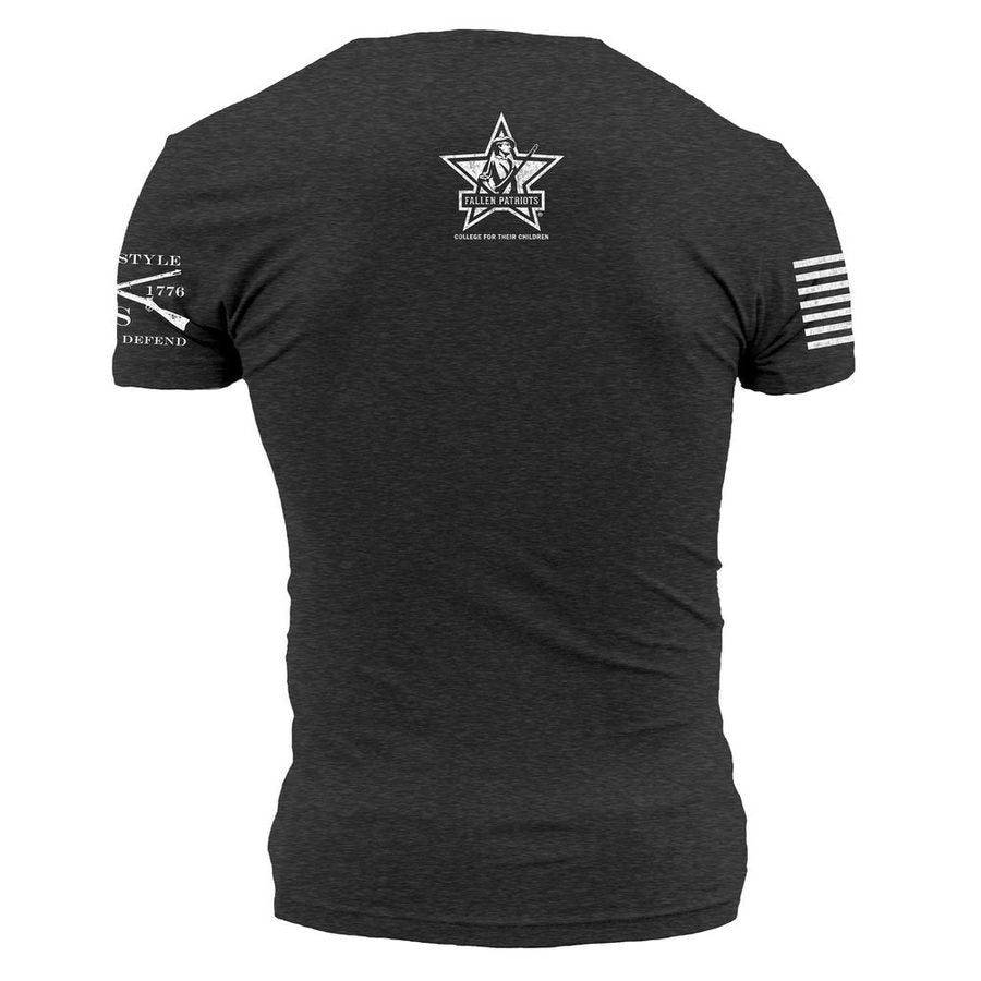 CFP Men's Land Of The Free Tee - Charcoal