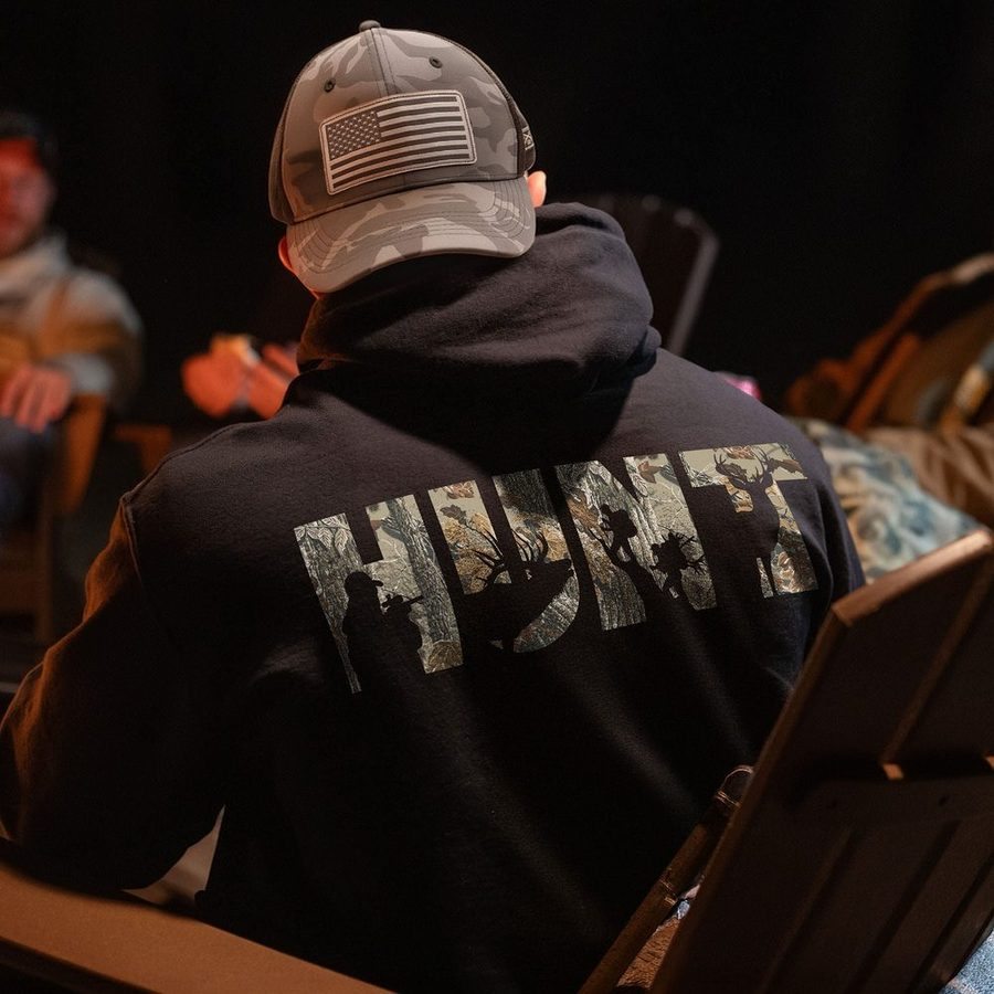 Realtree Xtra Grey® Hunt Hoodie - Black