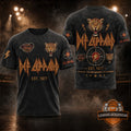 Def Leppard EST. 1977 Rock of Ages 3D T-Shirt