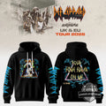 Def Leppard UK & EU Tour 2026 Pour Some Sugar On Me Hoodie