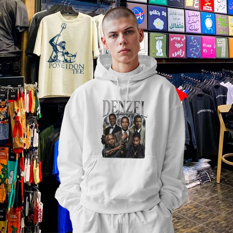 Denzel Washington Collage T-shirt