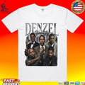 Denzel Washington Collage T-shirt
