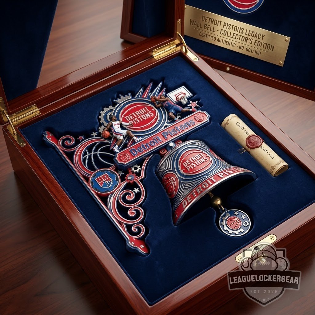 Detroit Pistons Premium Wall Bell