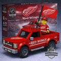 Detroit Red Wings EST 1926 Pickup Truck Building Blocks Set