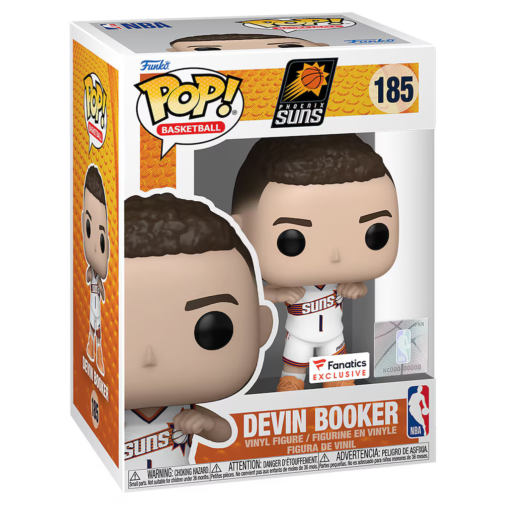 Funko Pop Devin Booker (Phoenix Suns) Vinyl Figure – Fanatics Exclusive