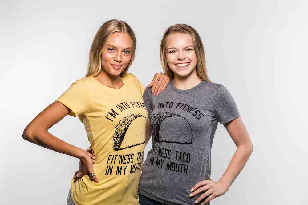 Fitness Taco In My Mouth Women's T Shirt