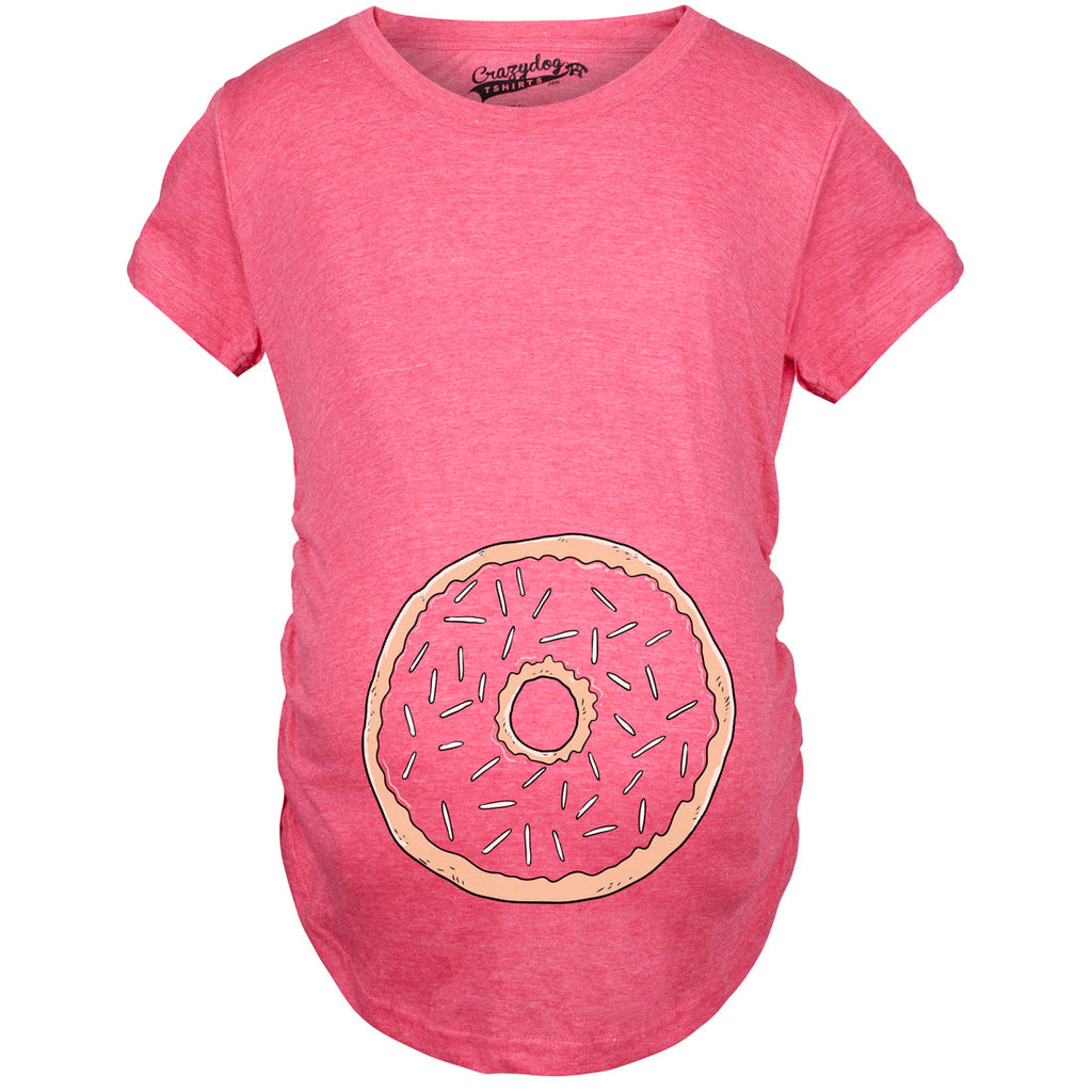 Donut Baby Bump Maternity T Shirt