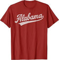 Alabama Script Vintage Distressed Pride Unisex T-shirt, Sweatshirt, Hoodie (1)