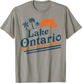Retro Sunset Lake Ontario Unisex T-shirt, Sweatshirt, Hoodie (1)