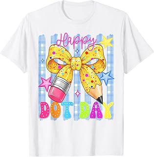 Happy Dot Coquette Pencil Bow Polka Dots Preppy Teacher Girl (1)