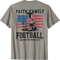 Patriotic Football Faith Family Football American Flag Unisex T-shirt, Sweatshirt, Hoodie (1)