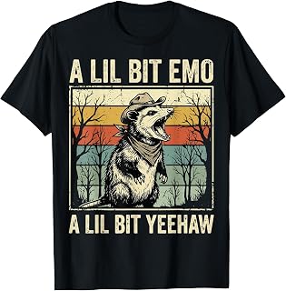 Lil Bit Emo Lil Bit Yeehaw Unisex T-shirt, Sweatshirt, Hoodie (1)