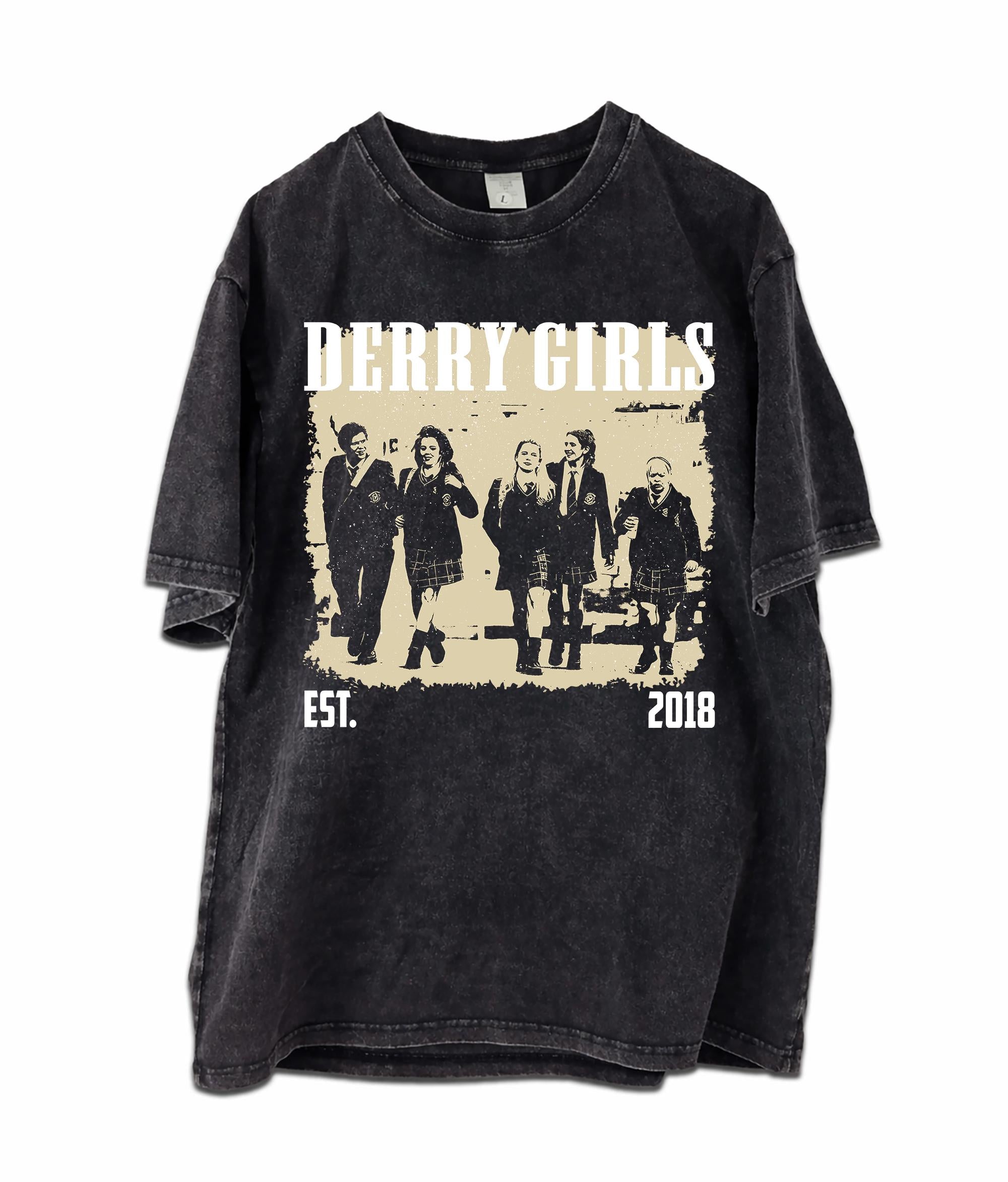 Derry Tv Series Comfort Colors Retro Unisex T-shirt, Sweatshirt, Hoodie (2)