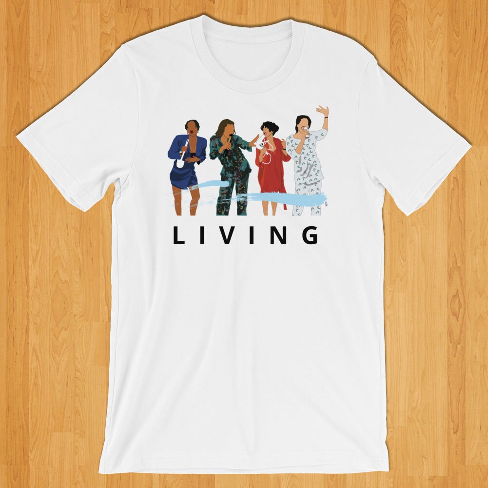 Living Single 90'S Tv Show Friend Sister Bff College Tee (1)