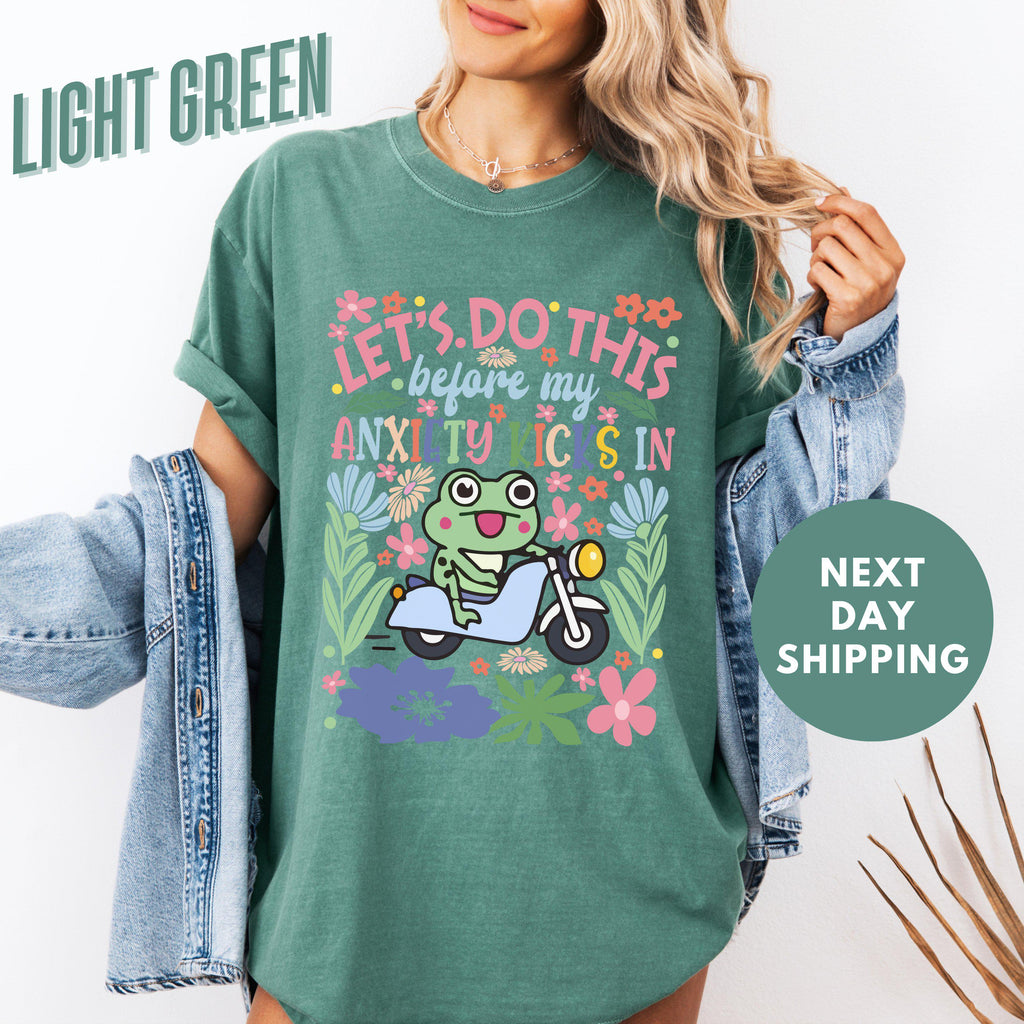 Comfort Colors Let'S Before Anxiety Kicks Anxiety Awareness Retro Mental Health Sarcasm Anxiety (4)