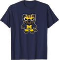 Michigan Wolverines Tokyodachi Mascot Navy Unisex T-shirt, Sweatshirt, Hoodie (1)