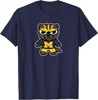 Michigan Wolverines Tokyodachi Mascot Navy Unisex T-shirt, Sweatshirt, Hoodie (1)