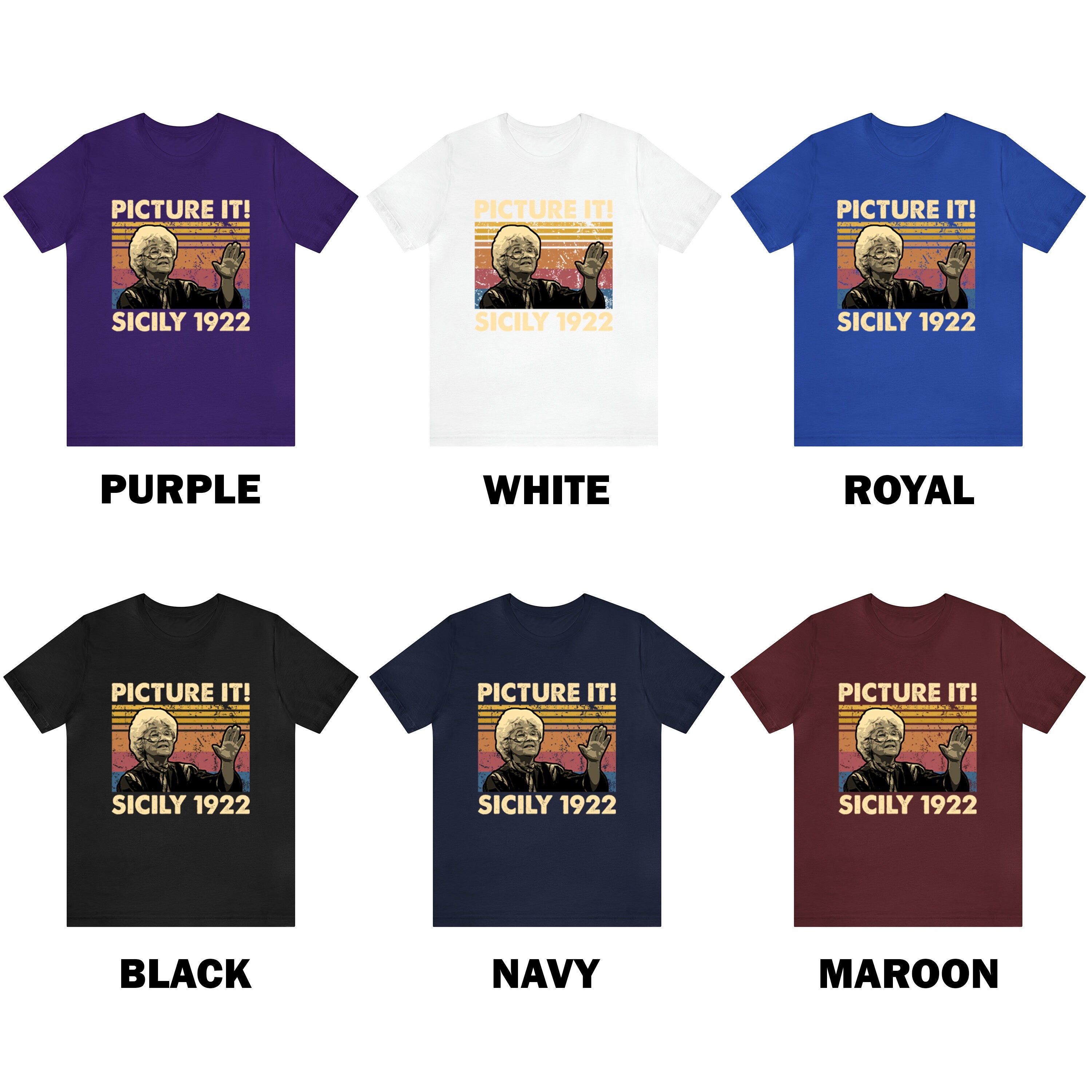 Sicily 1922 Vintage Unisex T-shirt, Sweatshirt, Hoodie (4)