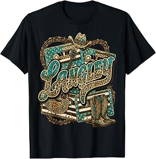 Girl Retro Langley Groovy First Name Personalized 80'S Unisex T-shirt, Sweatshirt, Hoodie (1)