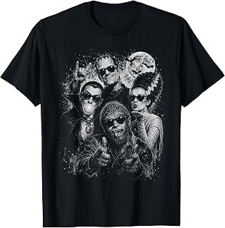 Vintage 90s Halloween Frankenstein Monsters Selfie Lovers (1)