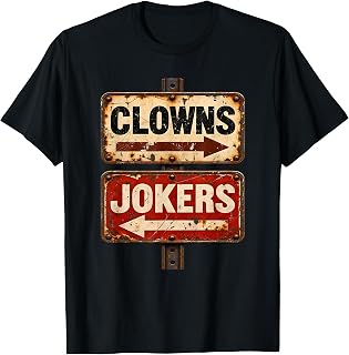 Direction Clowns Left Jokers Right Unisex T-shirt, Sweatshirt, Hoodie (1)