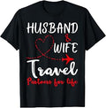 Couple Matching Husband Wife Travel Partners Life Unisex T-shirt, Sweatshirt, Hoodie (1)