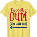 Tweedle Dum Im Dee Halloween Matching Costume Unisex T-shirt, Sweatshirt, Hoodie (1)