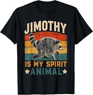 Jimothy Raccoon Spirit Animal Raccoon Meme Jimothy Unisex T-shirt, Sweatshirt, Hoodie (1)