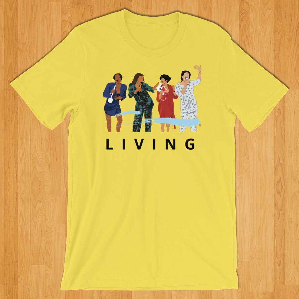 Living Single 90'S Tv Show Friend Sister Bff College Tee (2)