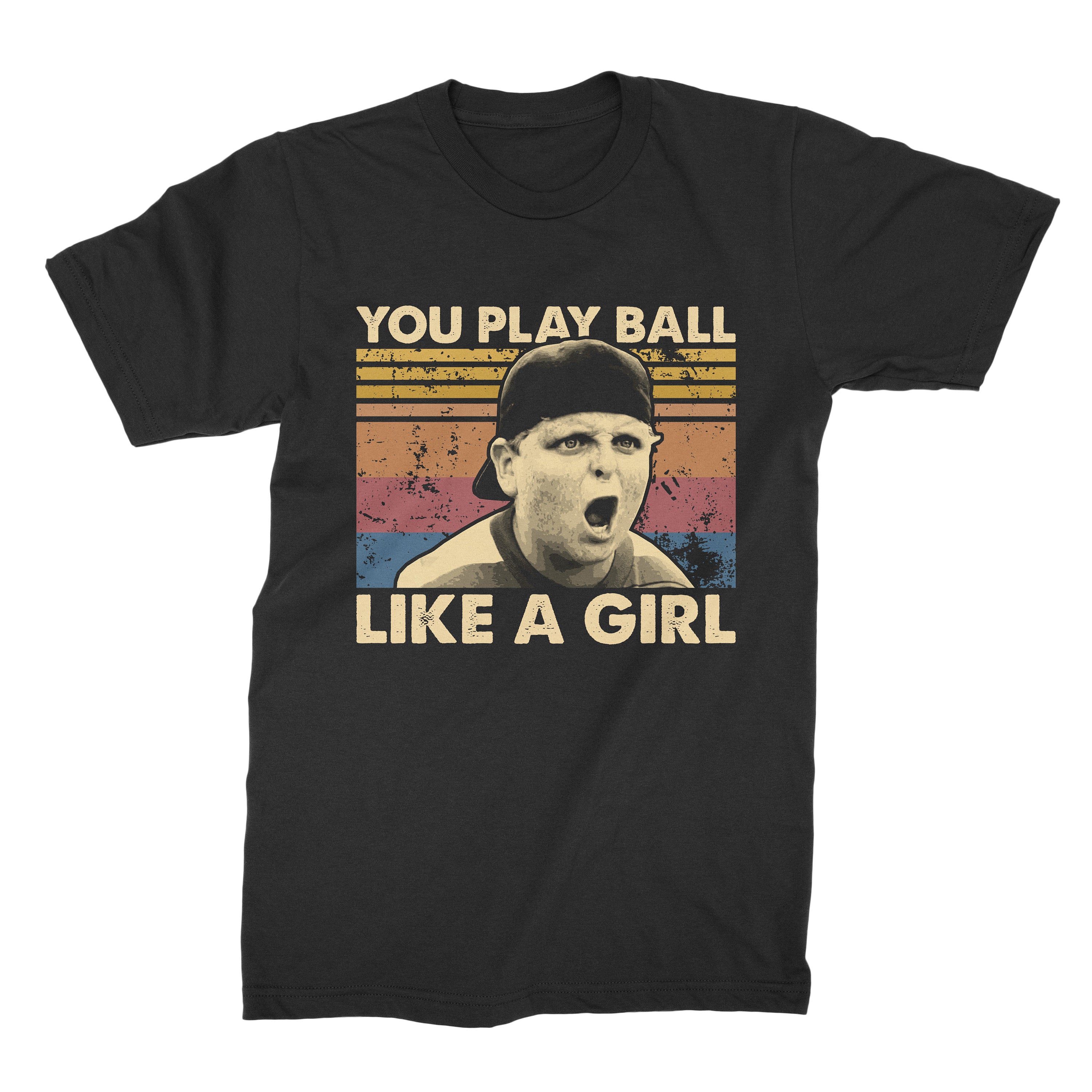 Play Ball Like Girl Vintage Unisex T-shirt, Sweatshirt, Hoodie (2)