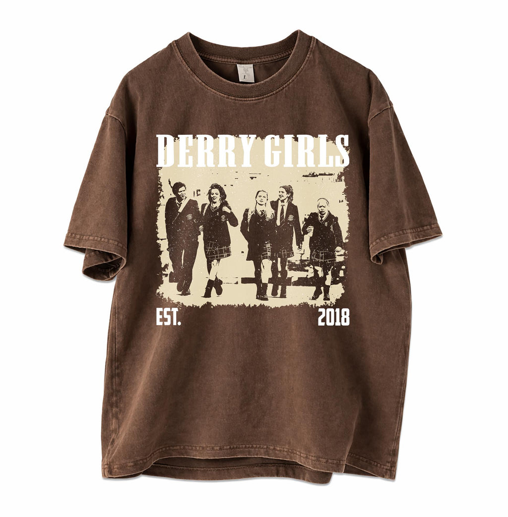 Derry Tv Series Comfort Colors Retro Unisex T-shirt, Sweatshirt, Hoodie (4)
