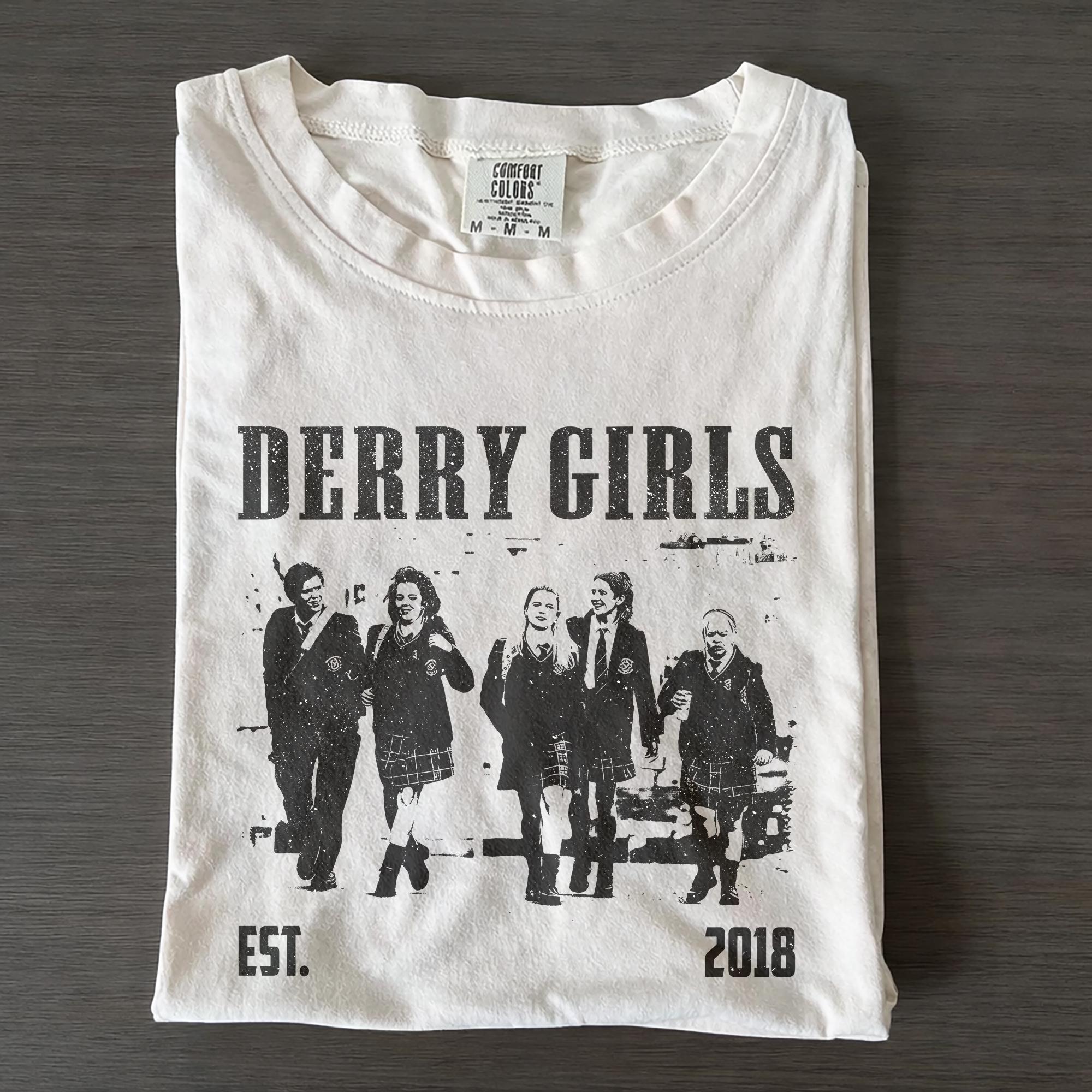 Derry Tv Series Comfort Colors Retro Unisex T-shirt, Sweatshirt, Hoodie (1)