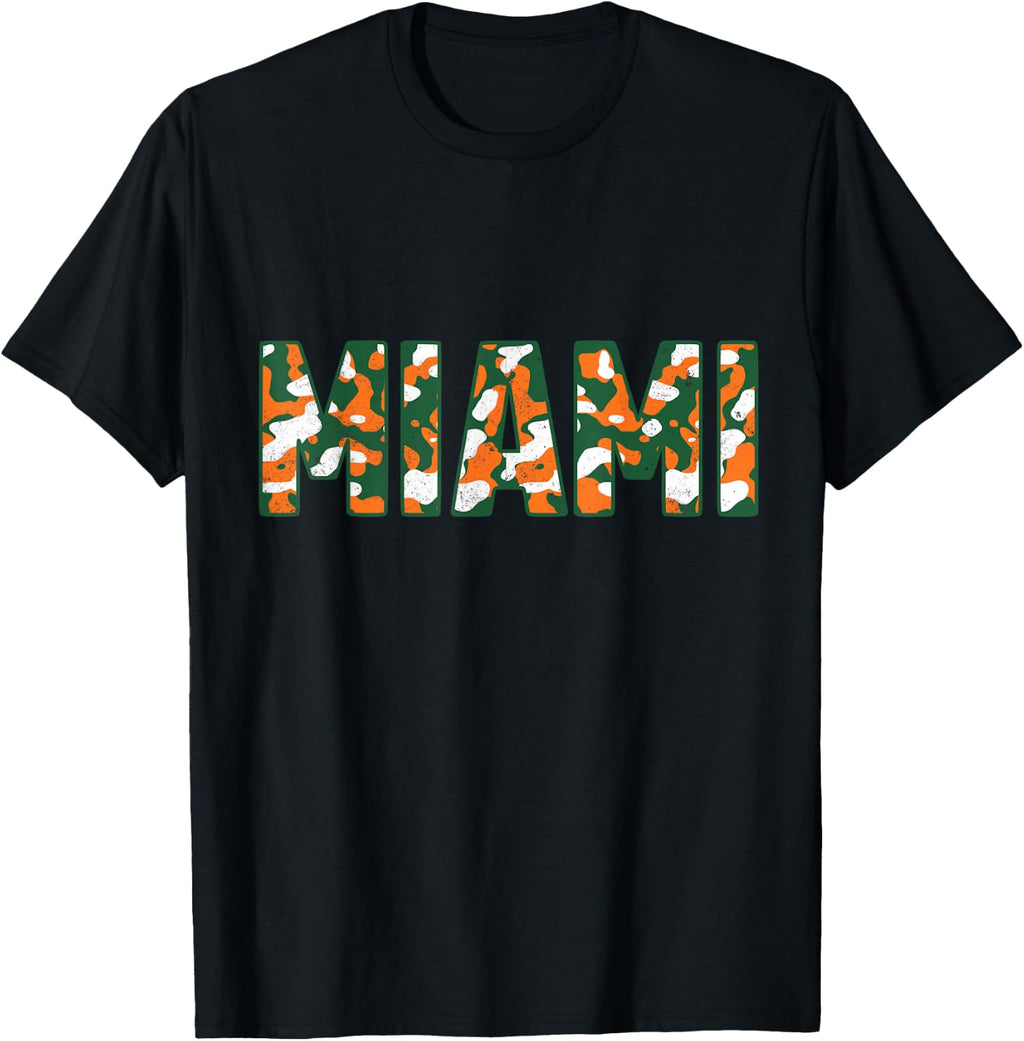 Miami Camo Unisex T-shirt, Sweatshirt, Hoodie (1)