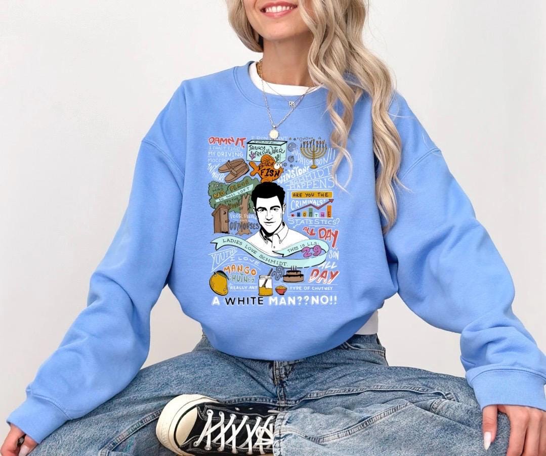 Schmidt Girl Quotes Comfort Colors Unisex T-shirt, Sweatshirt, Hoodie (3)