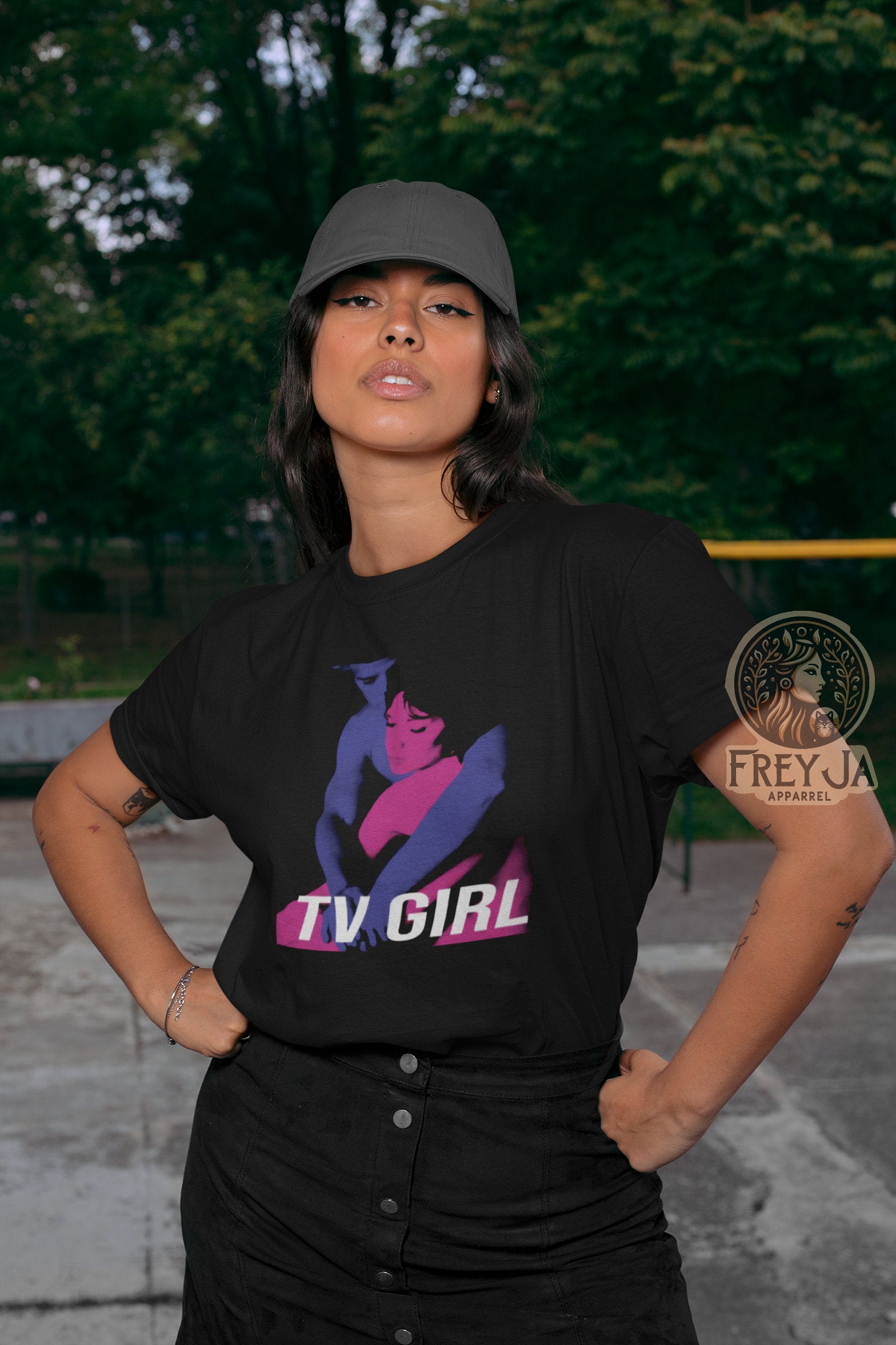 Tv Girl Indie Music Band Merch Music Really Cares Album Tee (4)