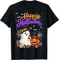 Happy Halloween Ghost Pumpkin Spooky Unisex T-shirt, Sweatshirt, Hoodie (1)