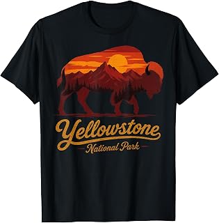 Yellowstone National Park Unisex T-shirt, Sweatshirt, Hoodie (1)