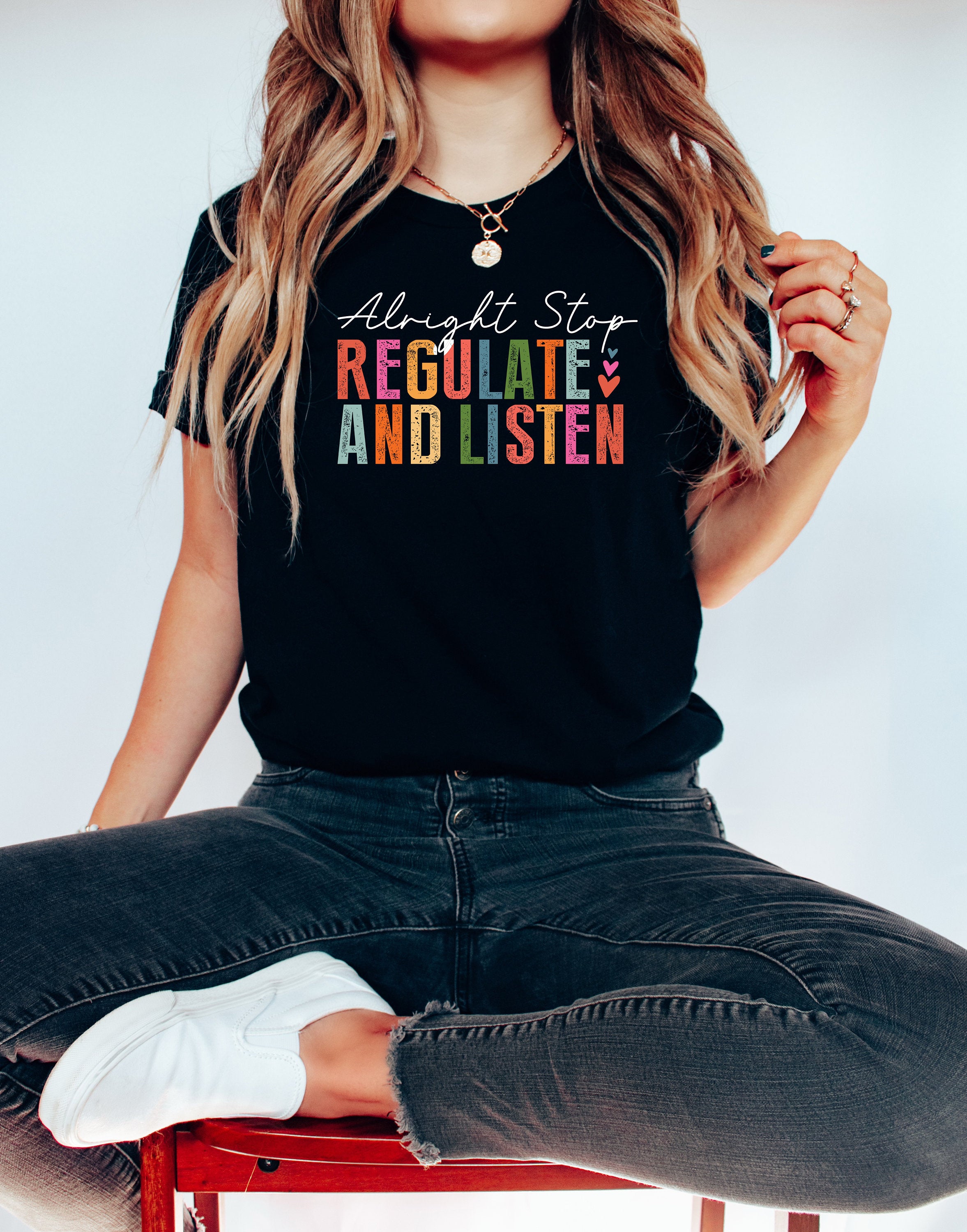Alright Stop Regulate Listen Counselor Sensory Regulation Coping Skills Mental Health (4)